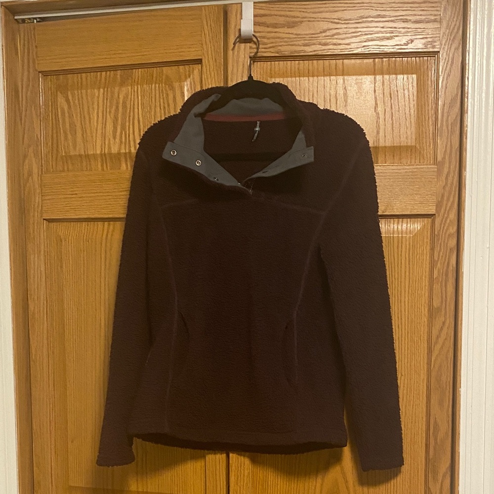 Kuhl Women’s Eggplant Fleece Pullover